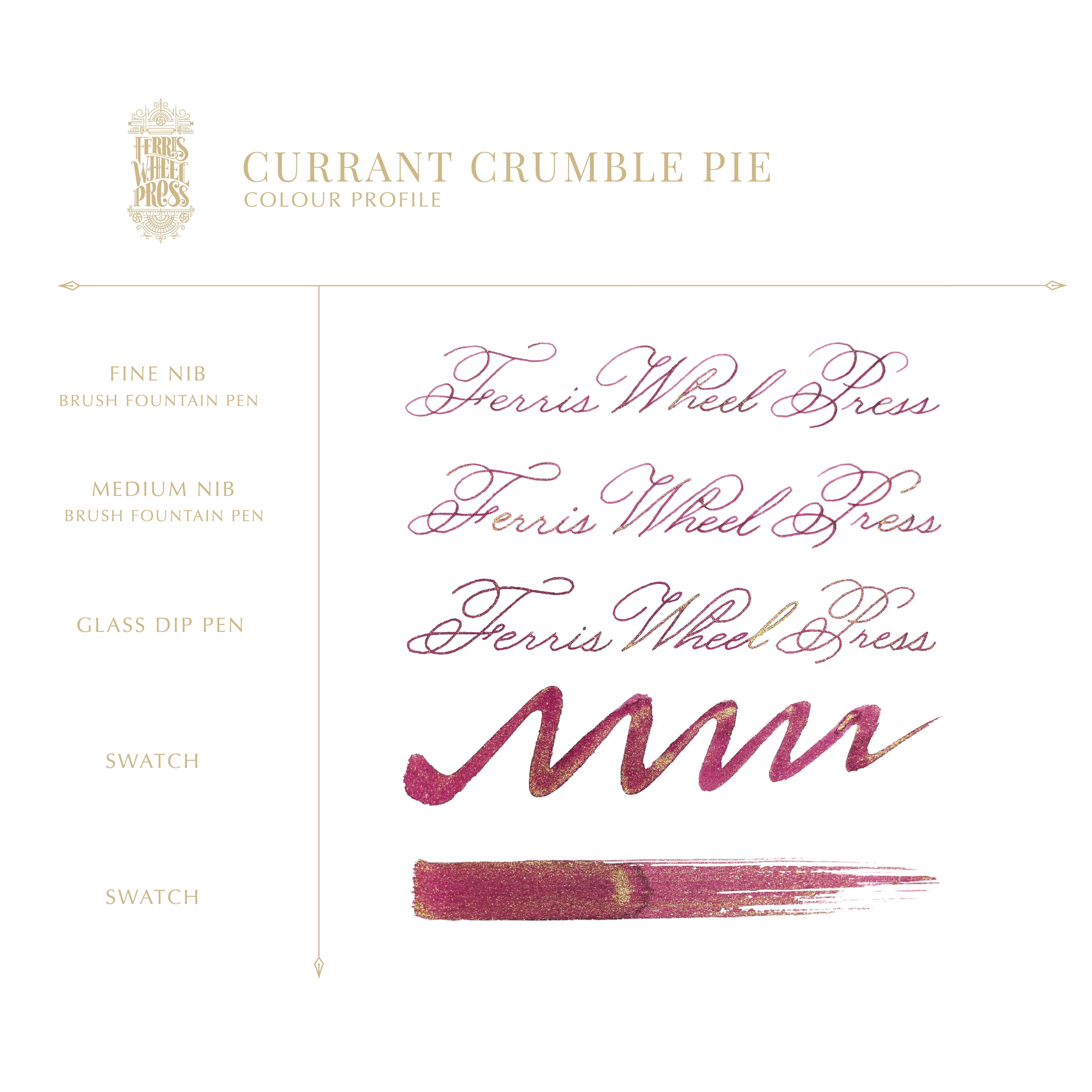 38ml Currant Crumble Pie Ink