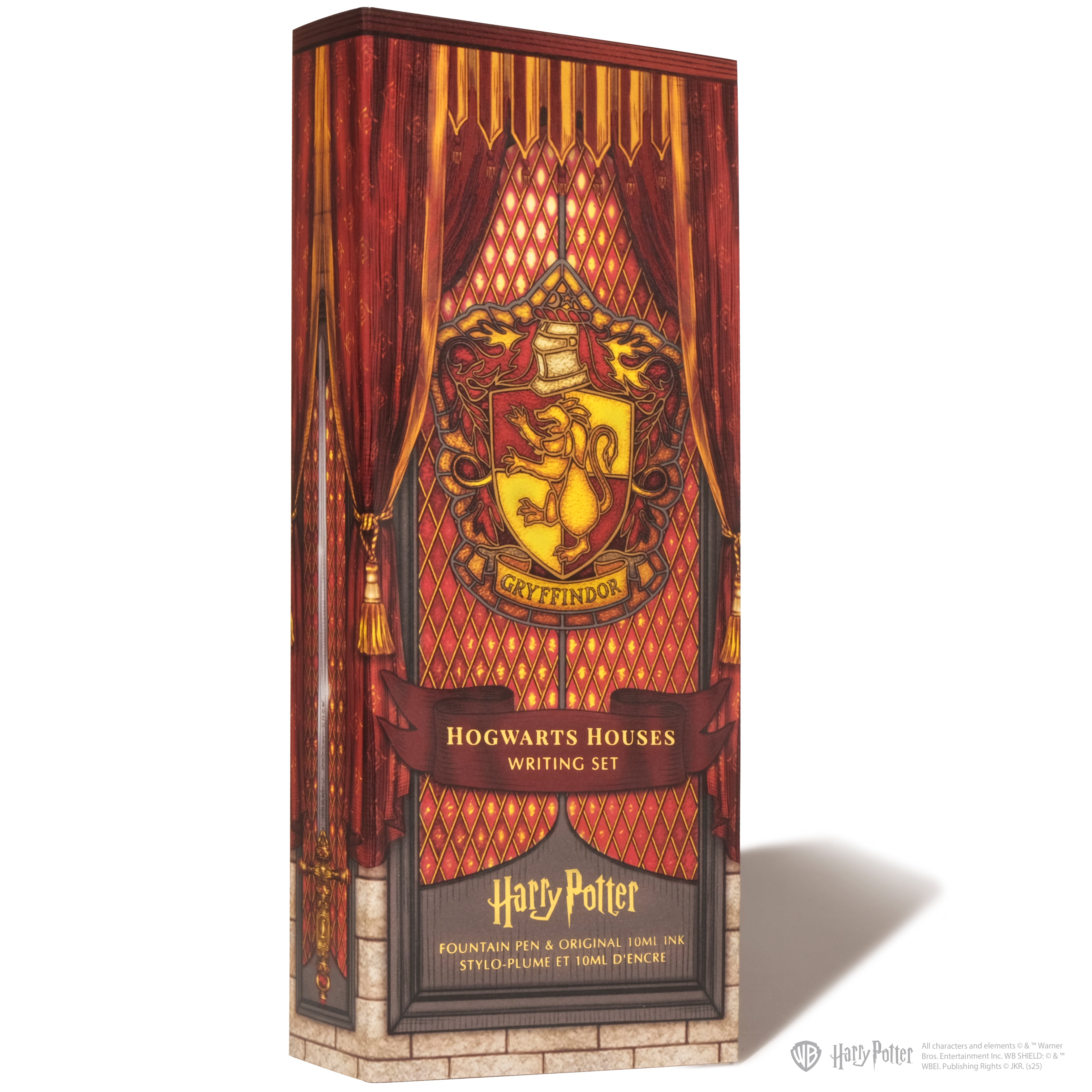 Warner Bros. | Harry Potter | Carousel Fountain Pen and 10ml Ink Set | Gryffindor