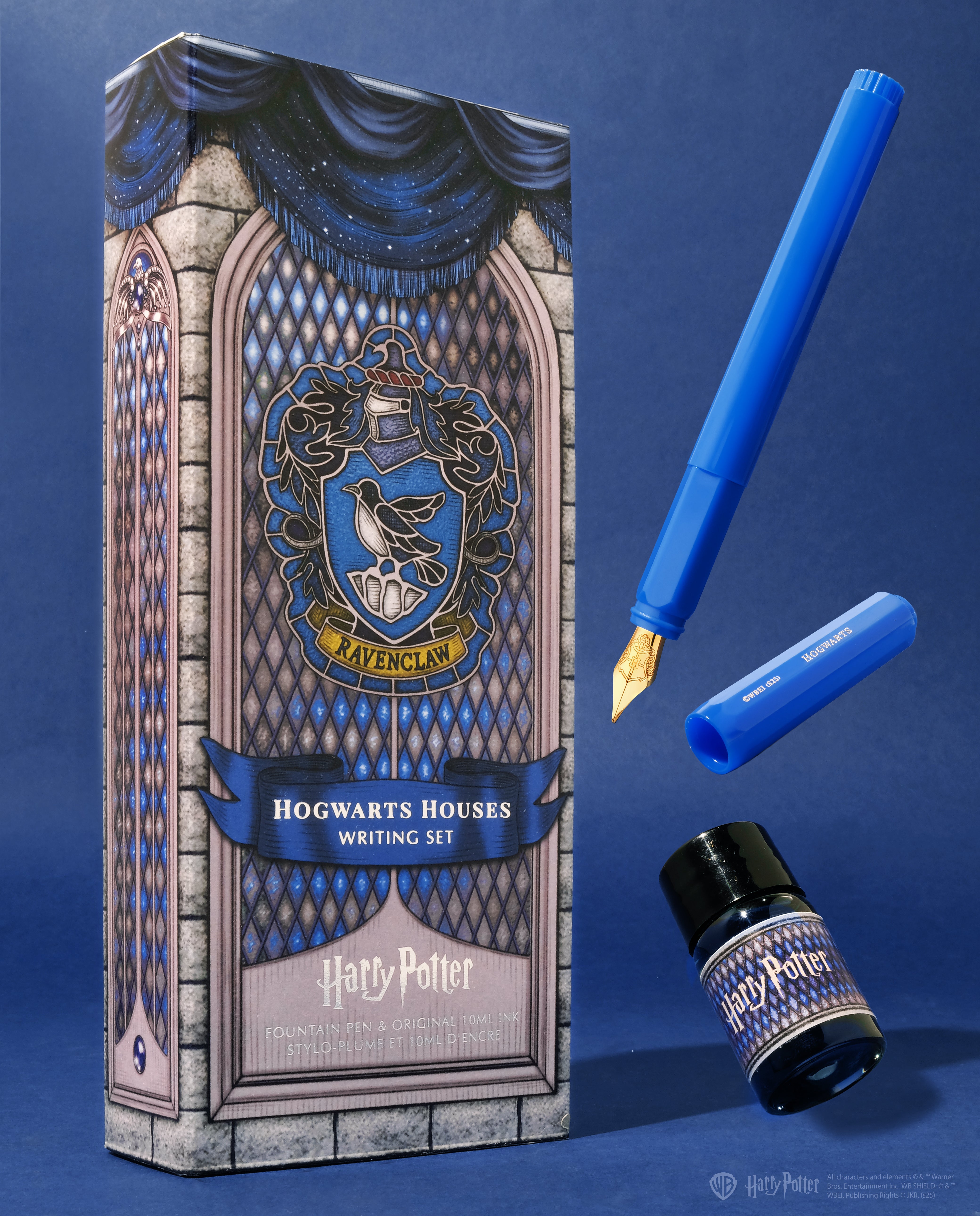 Warner Bros. | Harry Potter | Carousel Fountain Pen and 10ml Ink Set | Ravenclaw