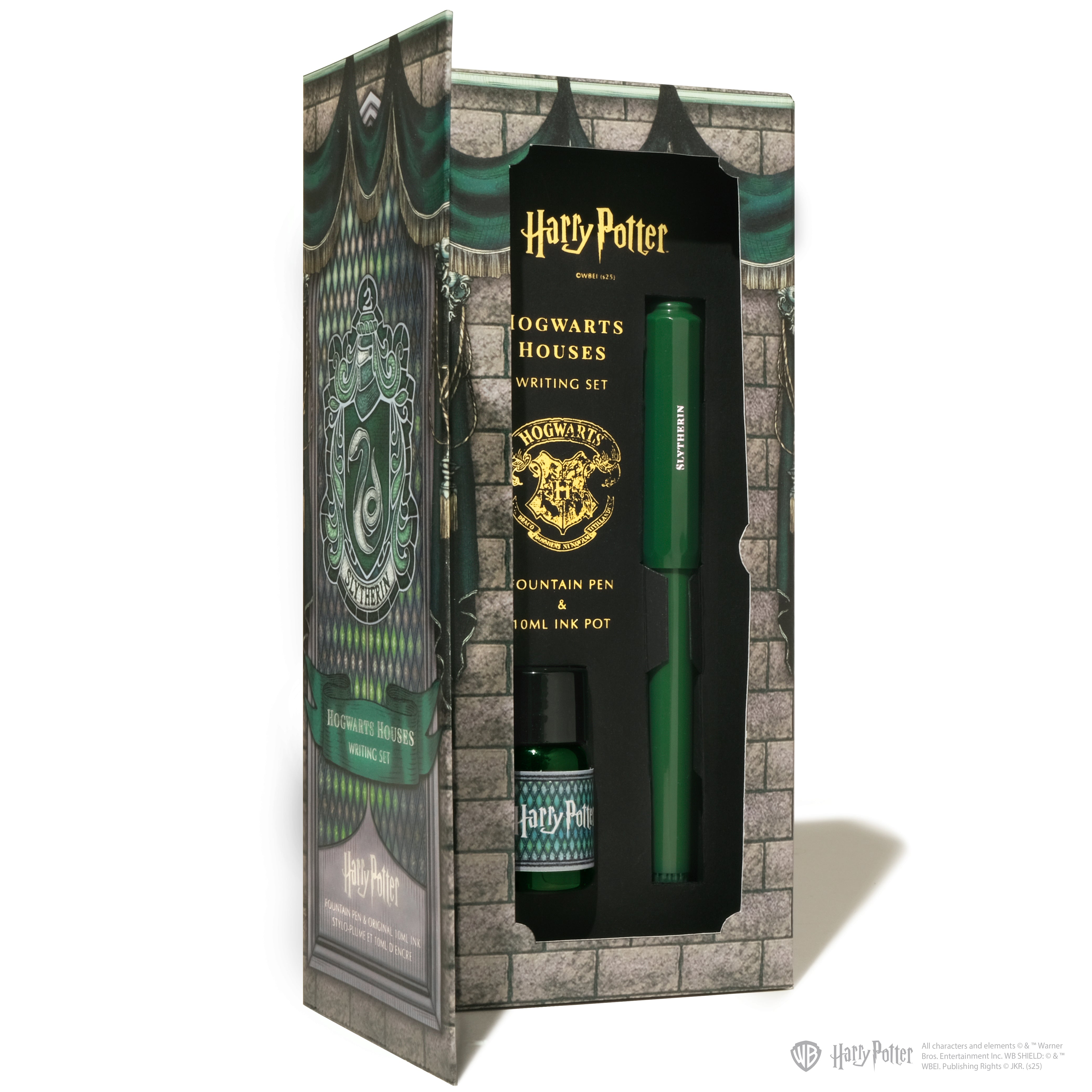 Warner Bros. | Harry Potter | Carousel Fountain Pen and 10ml Ink Set | Slytherin