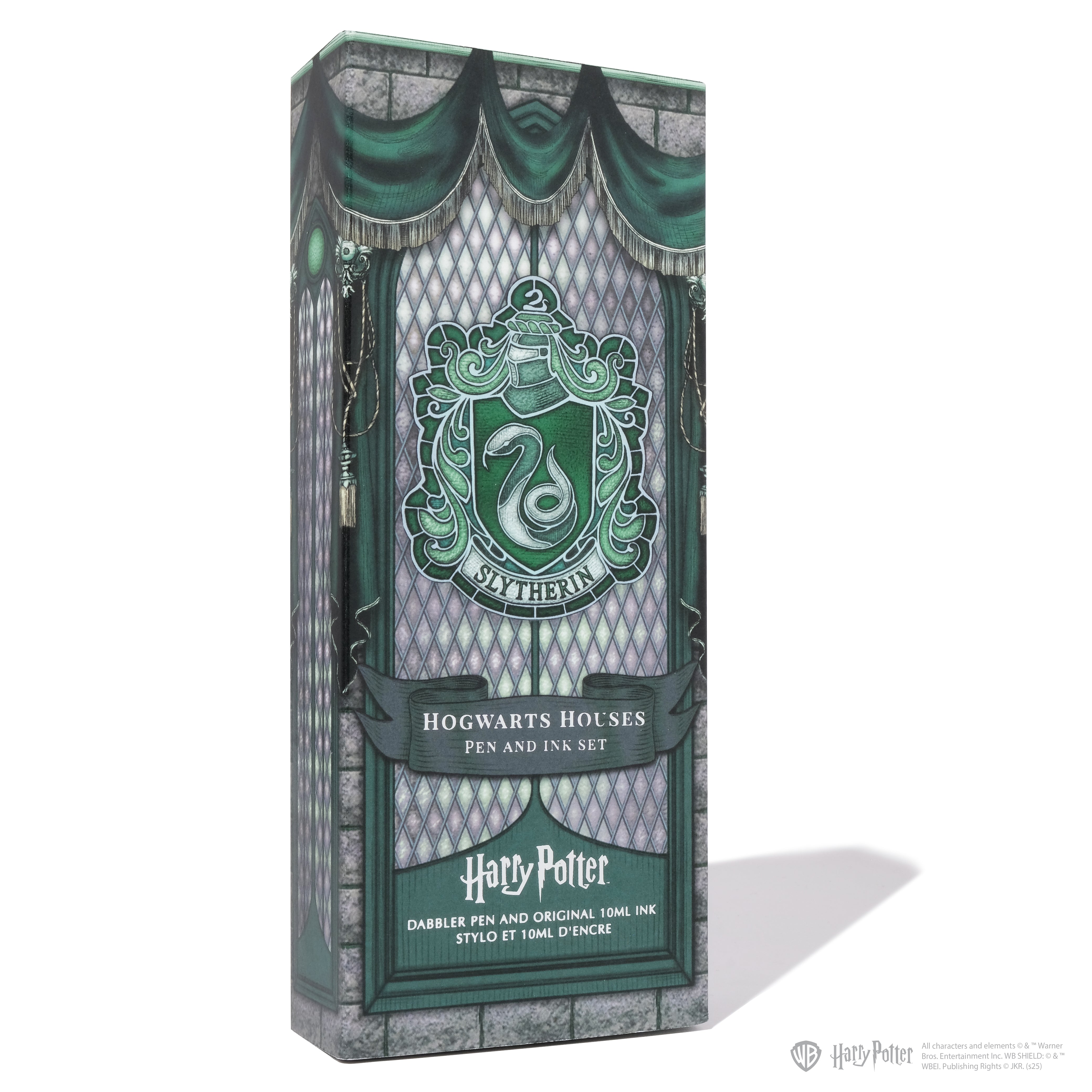 Warner Bros. | Harry Potter | Dabbler Pen and 10ml Ink Set | Slytherin