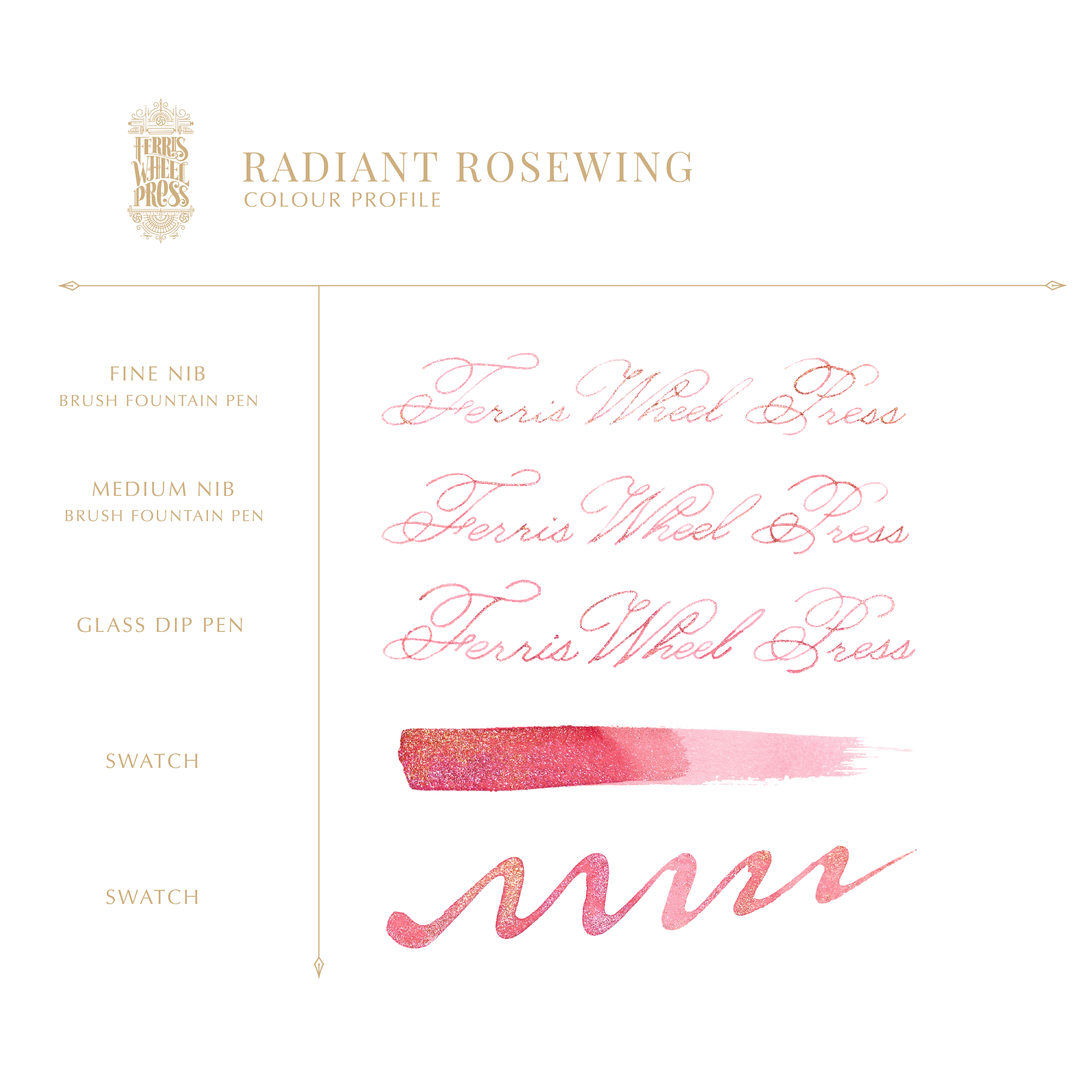 FerriTales | The Wild Swans - Radiant Rosewing Ink 85ml