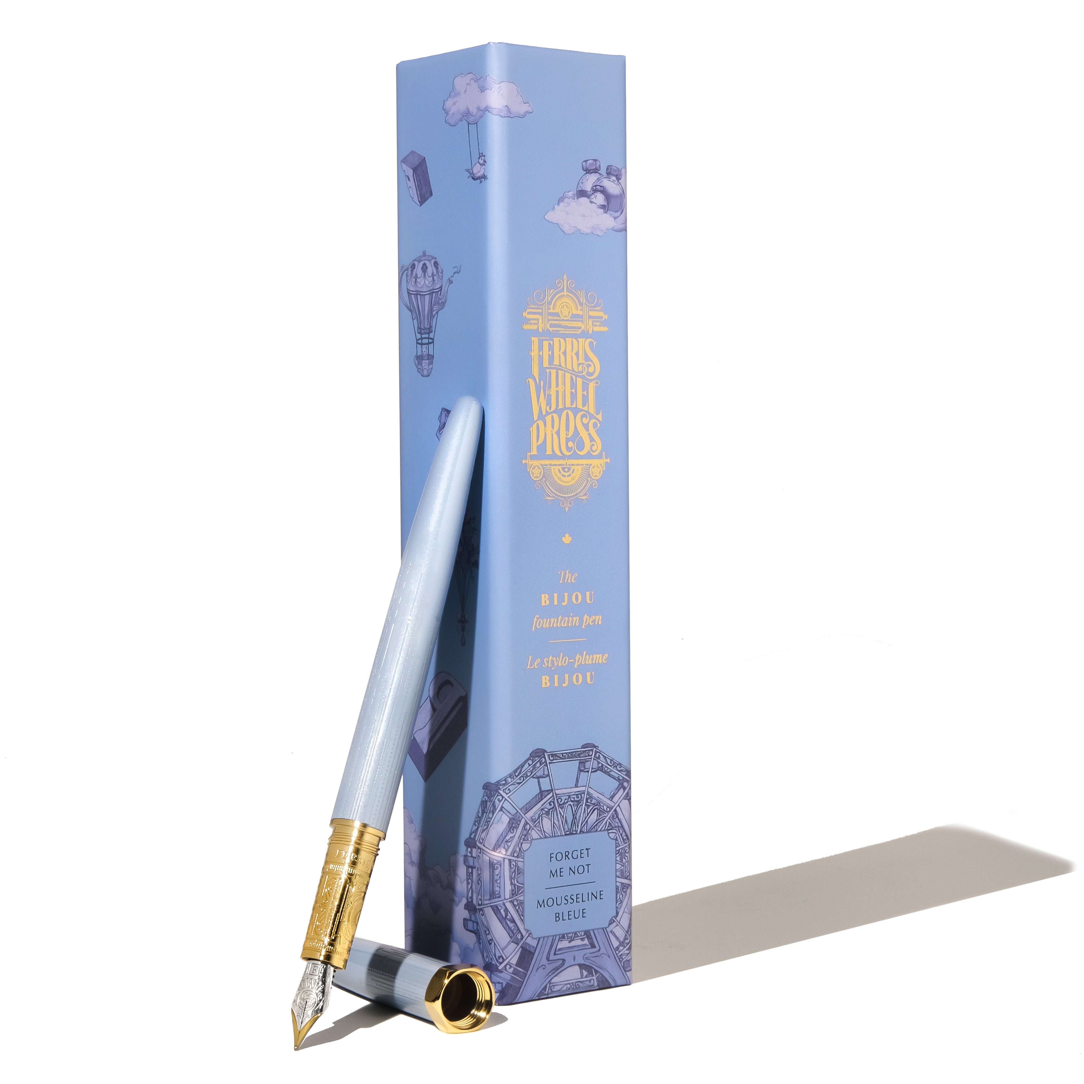 The Bijou Fountain Pen - Forget Me Not