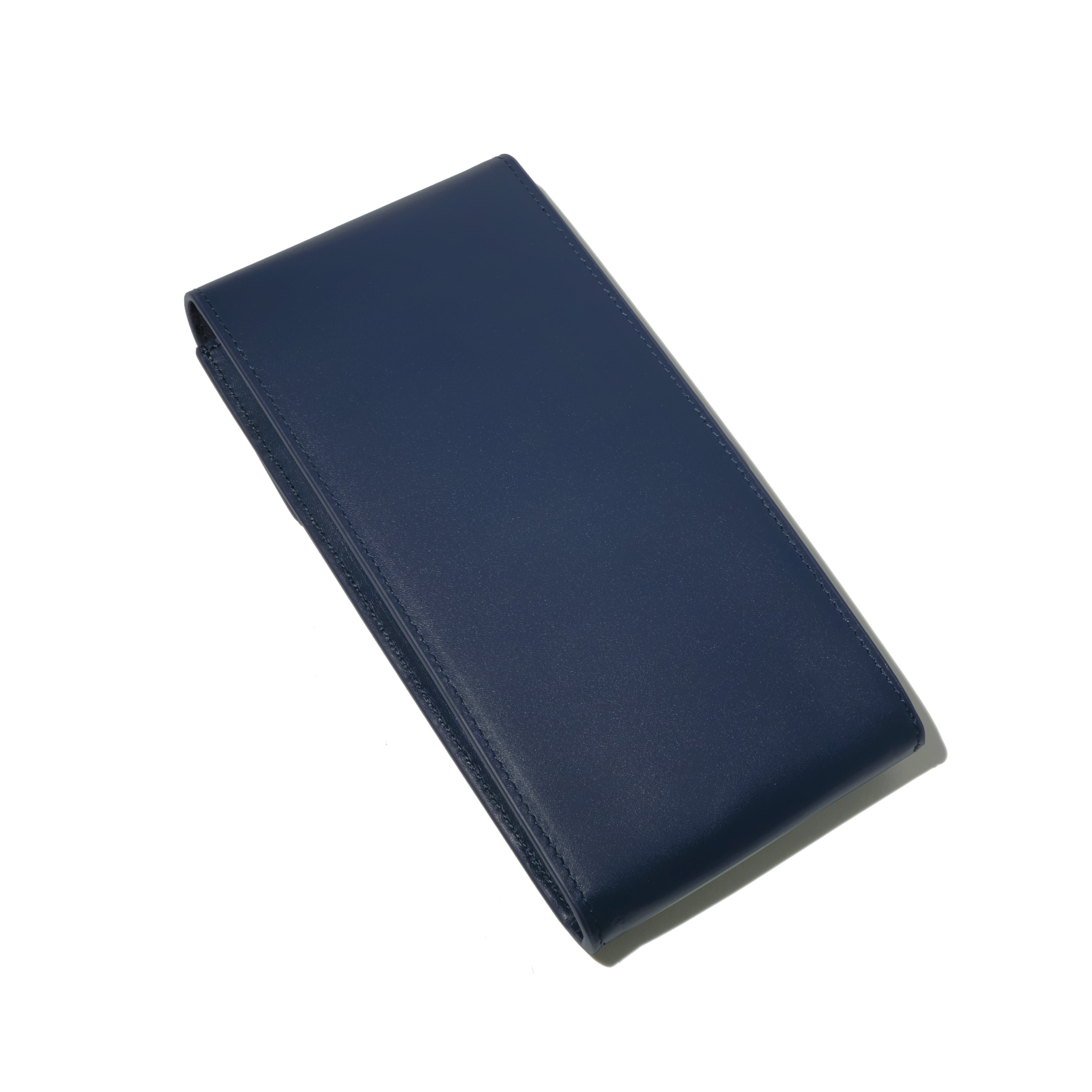 Leather Stationery Collection - The Pendant Purse / Navy
